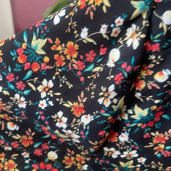 J Crew Mercantile Long Sleeve Floral Tunic Dress - Picture 3 of 5